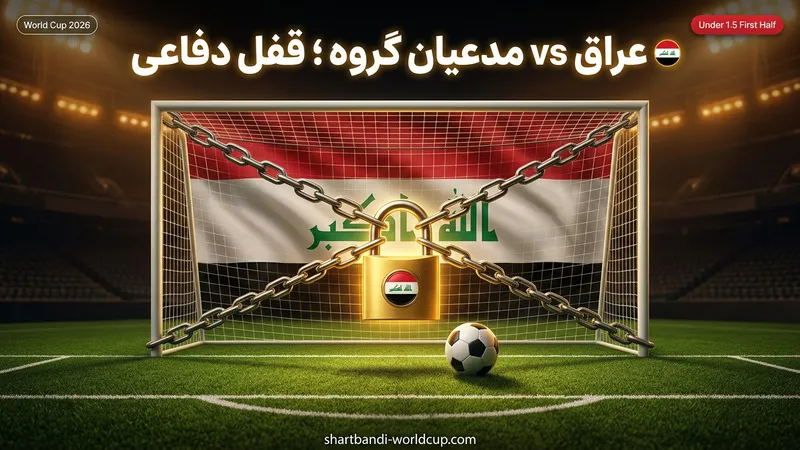 بازی 🇮🇶 عراق vs همه مدعیان گروه 🏴‍☠️