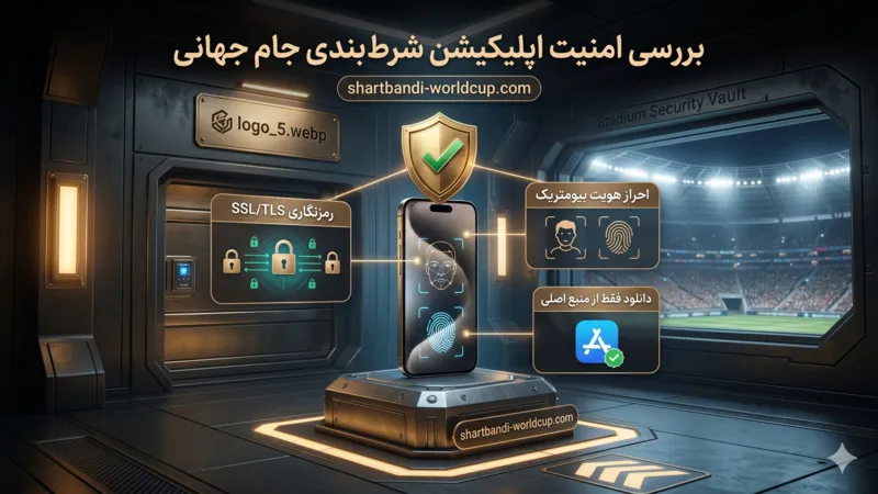 بررسی امنیت اپلیکیشن شرط بندی جام جهانی