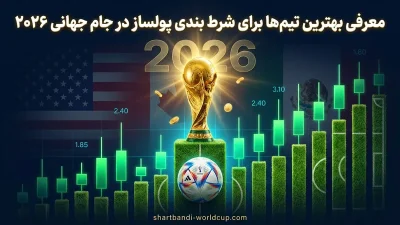 معرفی بهترین تیم ها برای شرط بندی پولساز در جام جهانی 2026